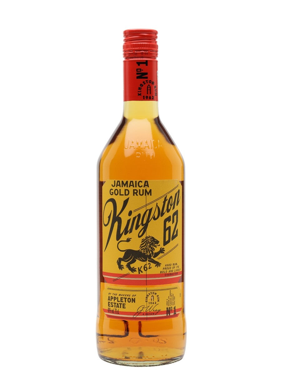 Kingston 62 Jamaica Gold Rum 750ml, 3 Pack